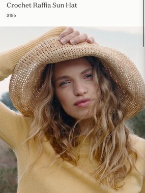 Jenni Kayne Raffia Sun Hat